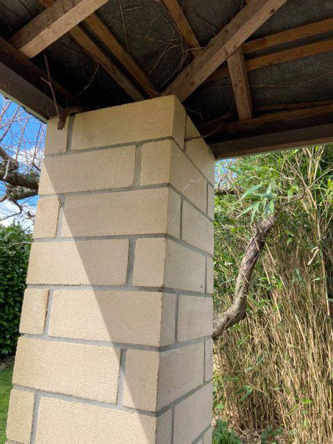 Tree Column Cladding Cedar Cladding, Oak Column, and Pulin Project - Taylor PM