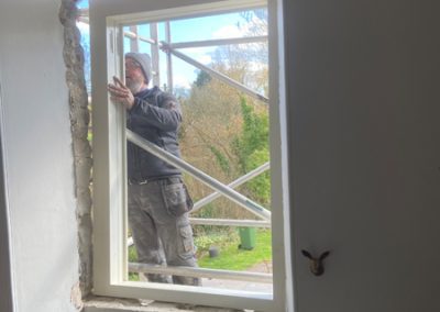 Fitting a replacemet window | Taylor PM Services